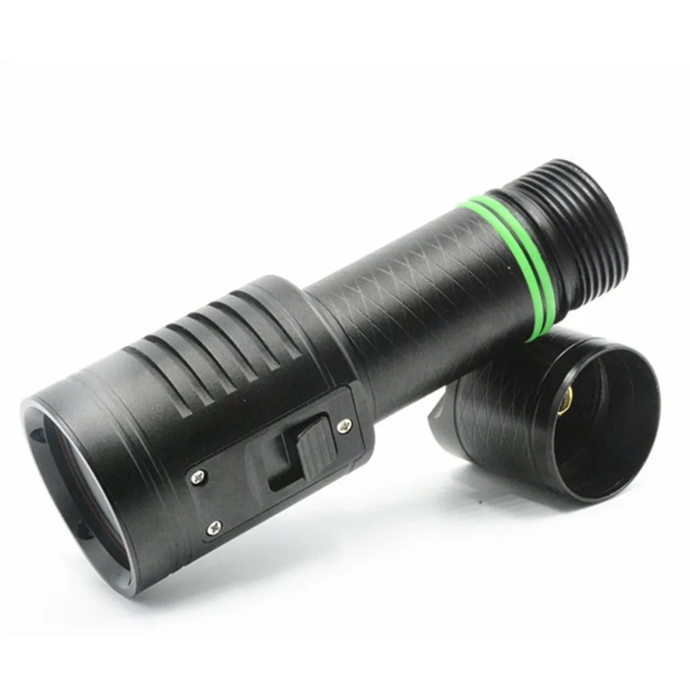 

LED 4 L2 Professional Photo Fill Light Rechargeable Diving Flashlight Torch Waterproof Flashlight