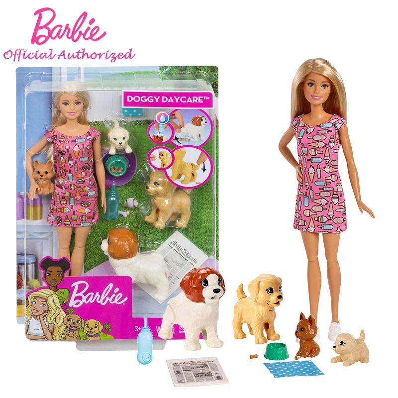 barbie con perros