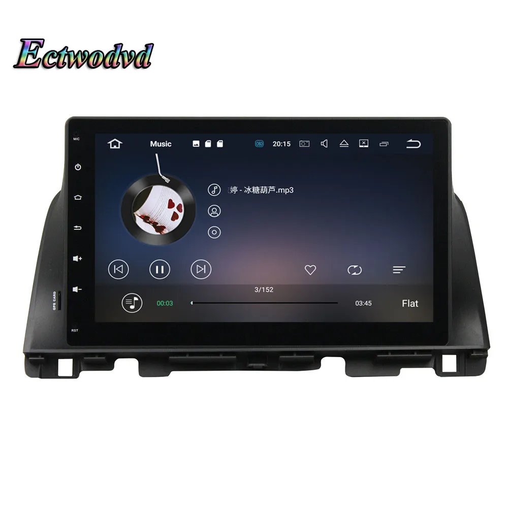 Excellent Ectwodvd Octa Core 4G RAM 64G ROM Android 9.0 Car Multimedia DVD Player GPS HeadUnit for KIA Optima K5 2015 17