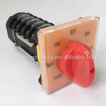 

Rotary switch 6 poles T-16EXF64D 8 Position milling machine switch forward-reverse shift changeover universal conversion switch