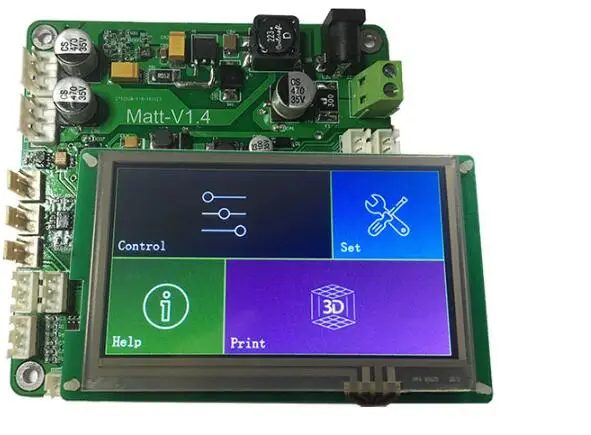 SLA/SLS3D принтер материнская плата Лазерная отверждения гальванометр сканирование сенсорный экран матовая плата управления