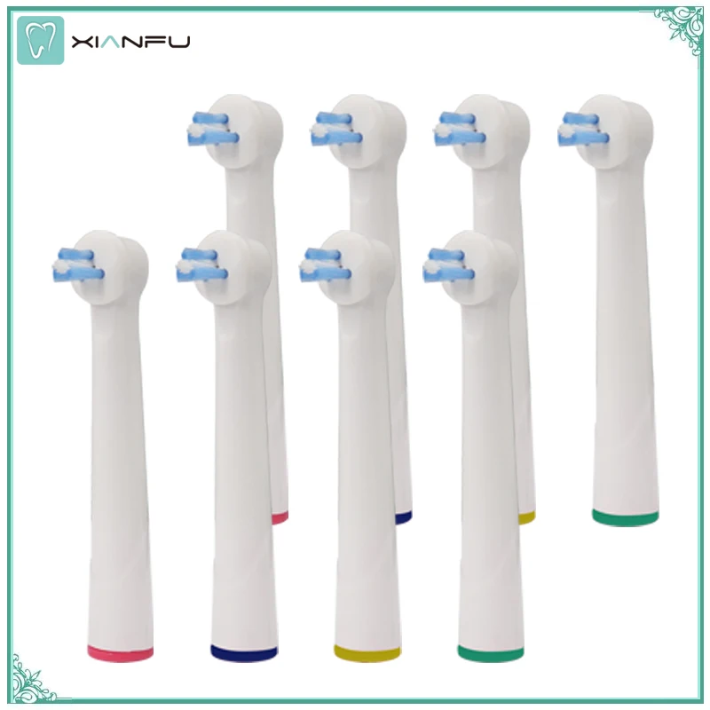 

8PCS Replacement Brush Heads Ip17-1 Power Tip Brush heads fit oral B Interproximal Clean Designed For Braces And Dental work
