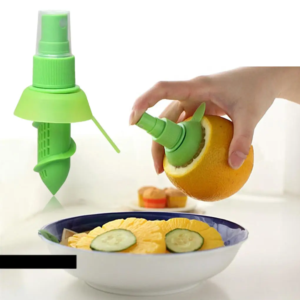 Lemon Sprayer Creative ABS Plastic Rubber Fruit Lemon Orange Juice
