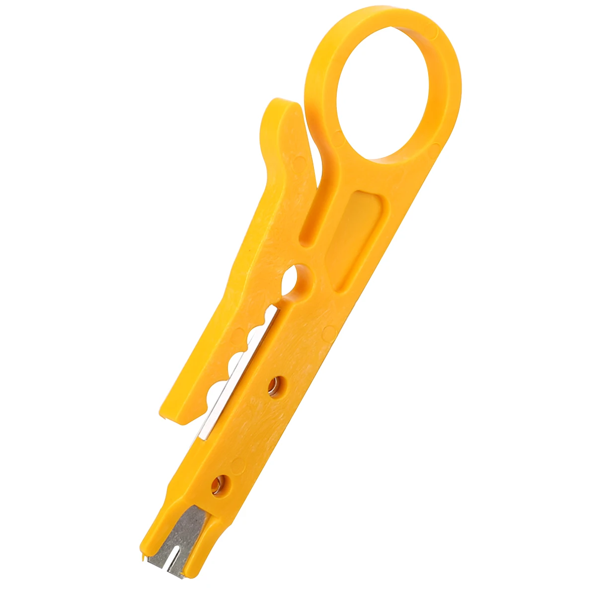 2pcs Mini Yellow Stripper Network  Wire Pliers Cable Cutter Punch Down Tool