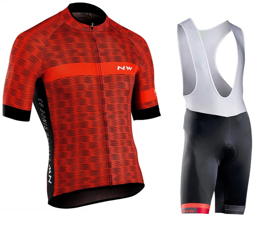 Northwave NW 2019 Лето Велоспорт Джерси Набор велосипедный костюм трико Ropa Ciclismo MTB