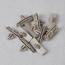 CITALL 10x Gray Fender Flare Moulding Clips For Jeep Liberty Wrangler 2005 2006 2007 – 2010 2011 2012 2013 2014 2015 55157055AA
