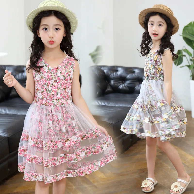 2019 Spring and Summer New Snow Spinning Skirt Large Children's Air Long Sleeve Big Boy Broken Flower Princess Skirt 2019 Spring and Summer New Snow Spinning Skirt Large Children's Air Long Sleeve Big Boy Broken Flower Princess Skirt