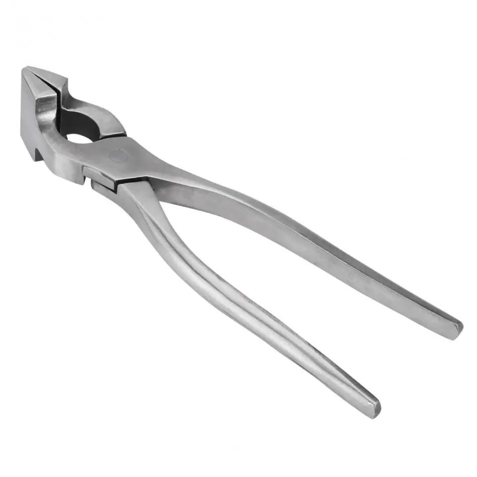Pinza de abrazadera de borde prensa de ajuste de borde de cuero de cuero de alto rendimiento Abrazadera de alicate plana para cintur/ón de bolsa