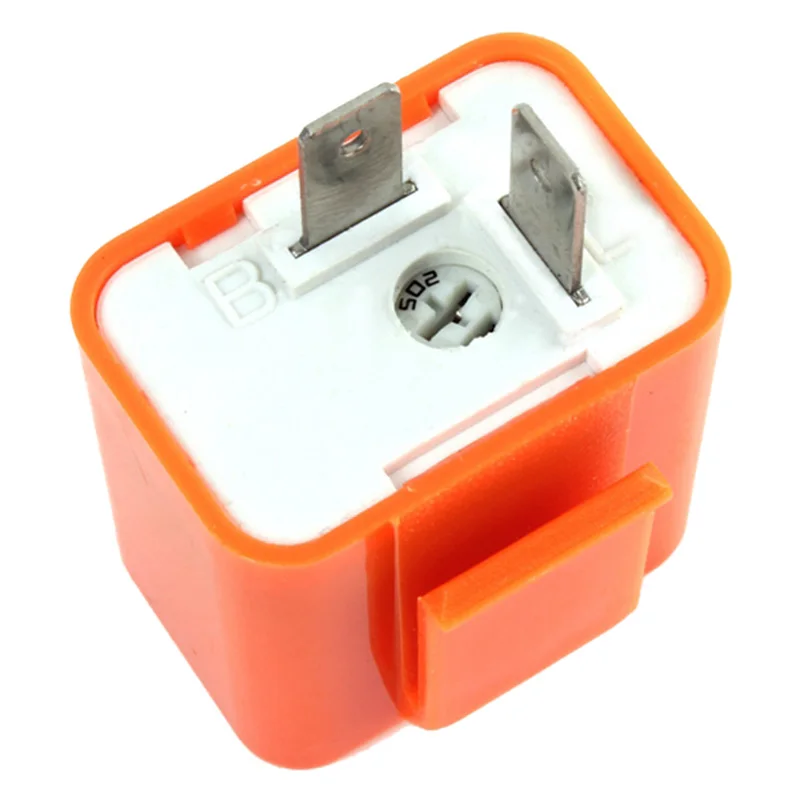 AUTO 2 Pin Motorcycle Speed Adjustable LED Turn Signal Indicator