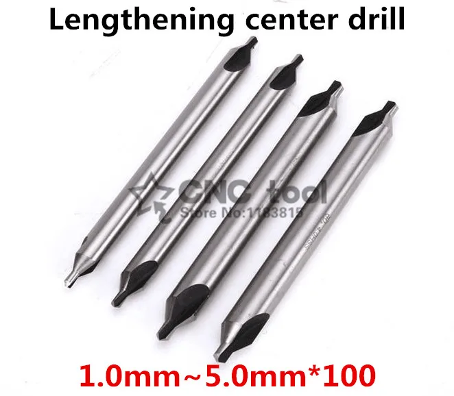 Free shipping 1mm5mm 5pcs/set 60 degrees High quality HSS Long center