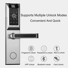 Eseye APP Biometric Smart Door Lock For Home Apartment Keyless Bluetooth Password Fingerprint Digital Door Lock my apartment