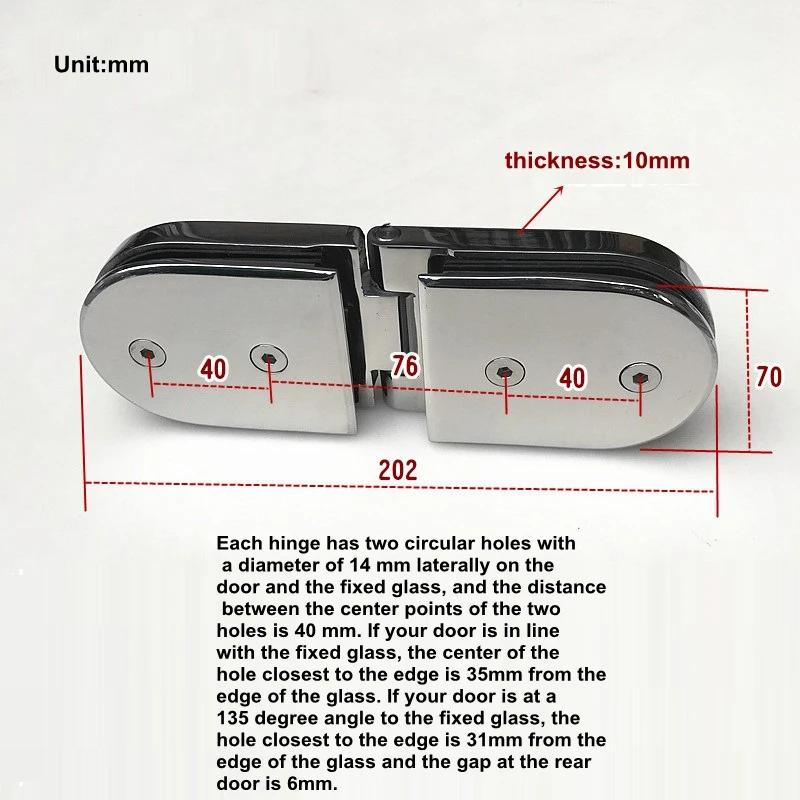 Стеклянно-стеклянные 304 петли для стеклянной двери из нержавеющей стали душевая дверная петля запасные части для ванной комнаты эллиптический стеклянный дверной зажим