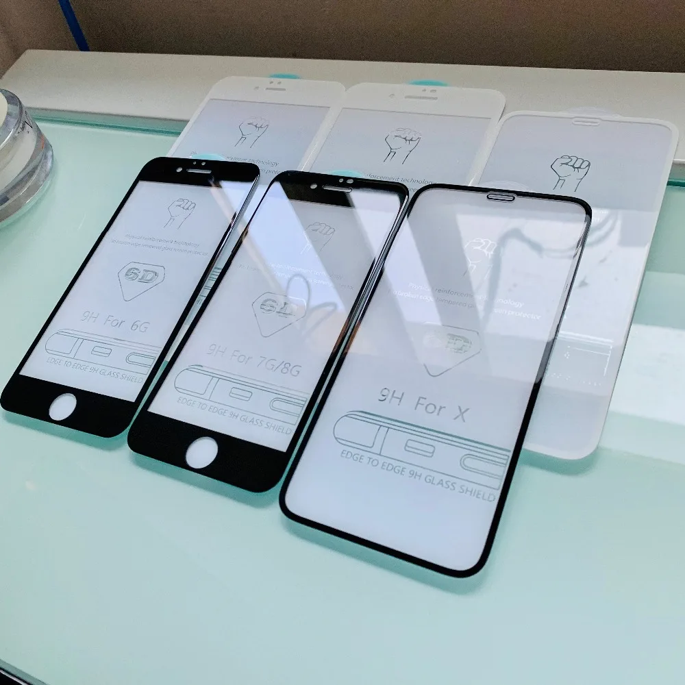 HICUTE Schutz Glas für iPhone x screen protector iPhone x xr xs max Gehärtetem Glas auf iPhone x xs