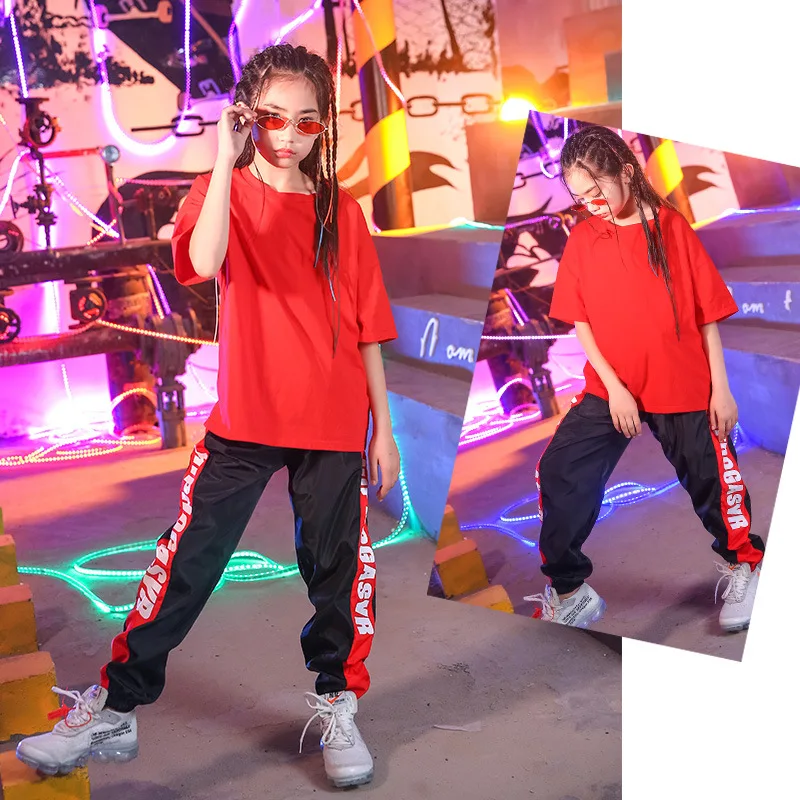 Kids fashion set 8 10 12 14 16 years hip hop dance costumes kids baby boy summer clothes costumes for boys sports suit  (14)