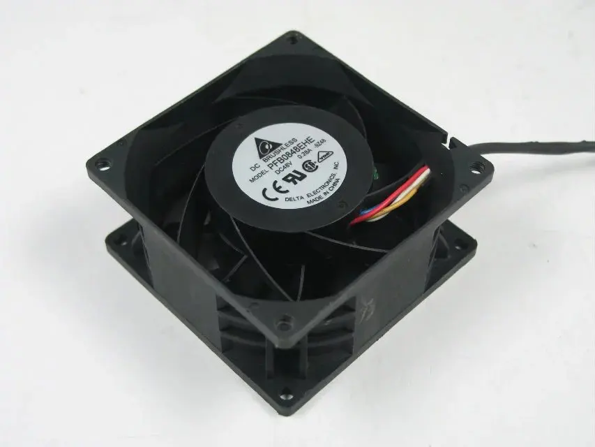 Вентилятор охлаждения сервера Detla Electronics PFB0848EHE 9Z48 48 в пост. Тока 0 28 а 80x80x38 мм|square