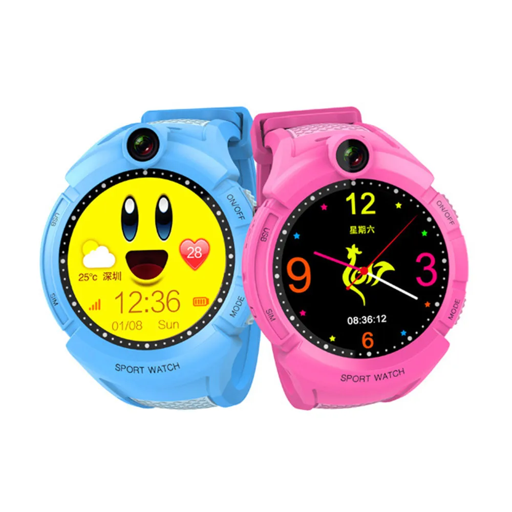 

2018 High Quality Crystal Anti-lost Children Smart Watch GPS Positioning BT Wrist For Android Gift For Dropshipping