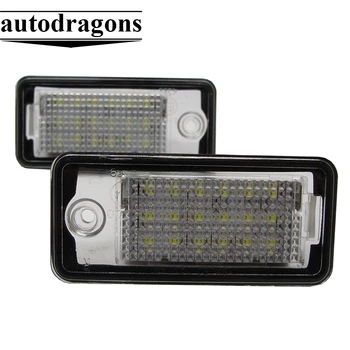 

1 Pair Canbus LED license number plate led light FOR Audi Q7 TDI A3 8P A6 4F A4 B6