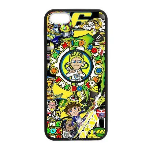 Valentino Rossi Cartoon cellphone case cover fits for Samsung Galaxy mini s3/4/5/6/7 edge plus Note2/3/4/5 |