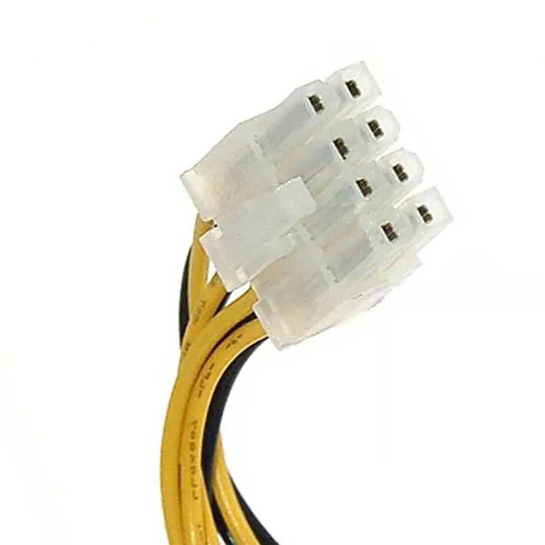 

4 Pin Male to 8 Pin CPU Power Supply Adapter Converter ATX Cable 12V SL@88