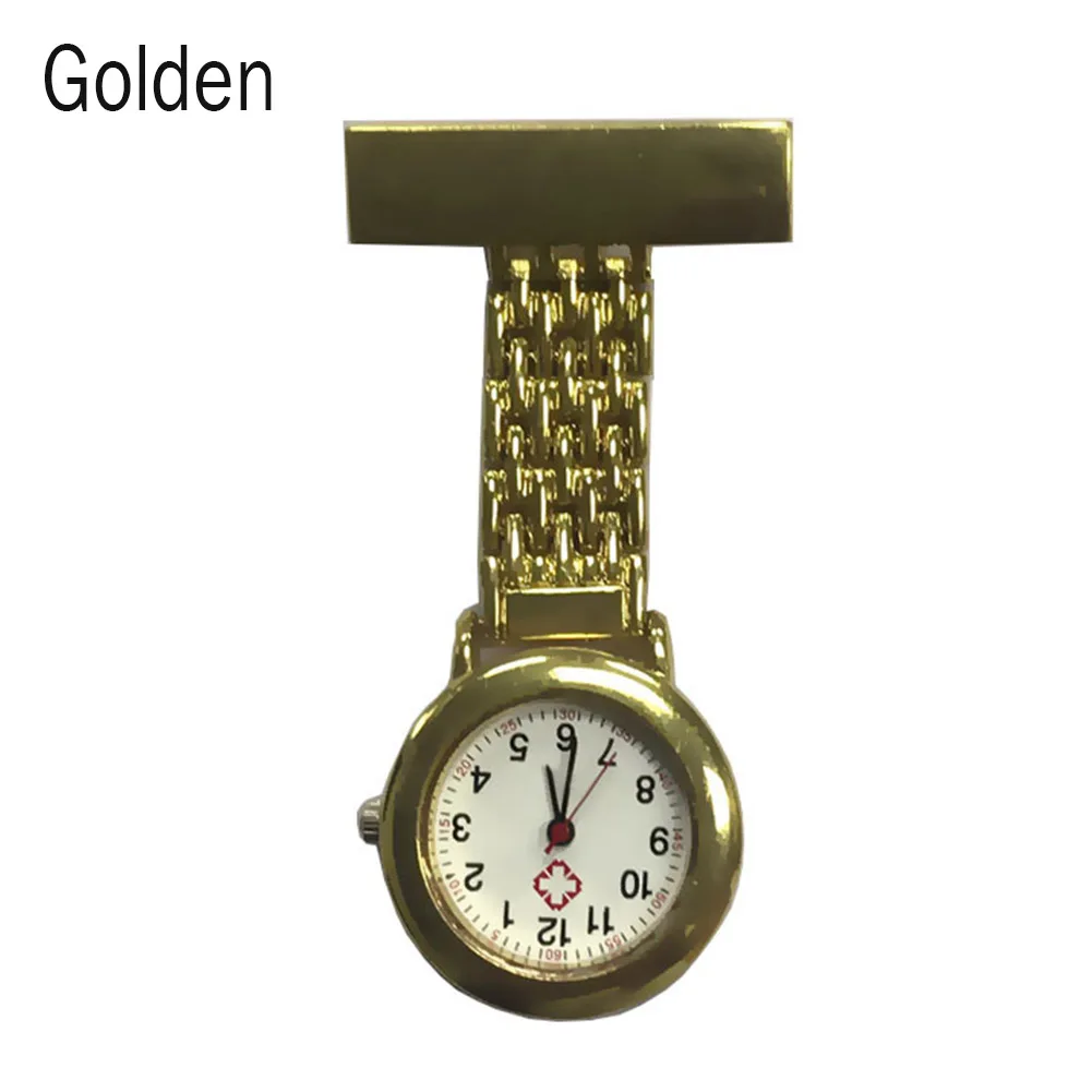 

Hot Sale Nurse Quartz Watch Brooch Pocket Brooch Clip Medical Nurse Pocket Nursing Watch CXZ