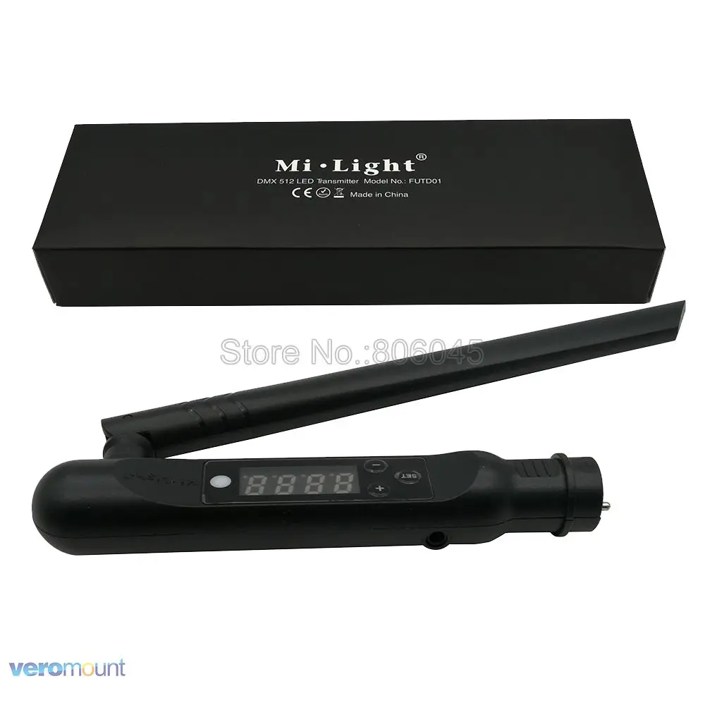Светодиодный передатчик Milight FUTD01 DMX 512 2 4G беспроводной 3Pin XLR DMX512 приемник адаптер