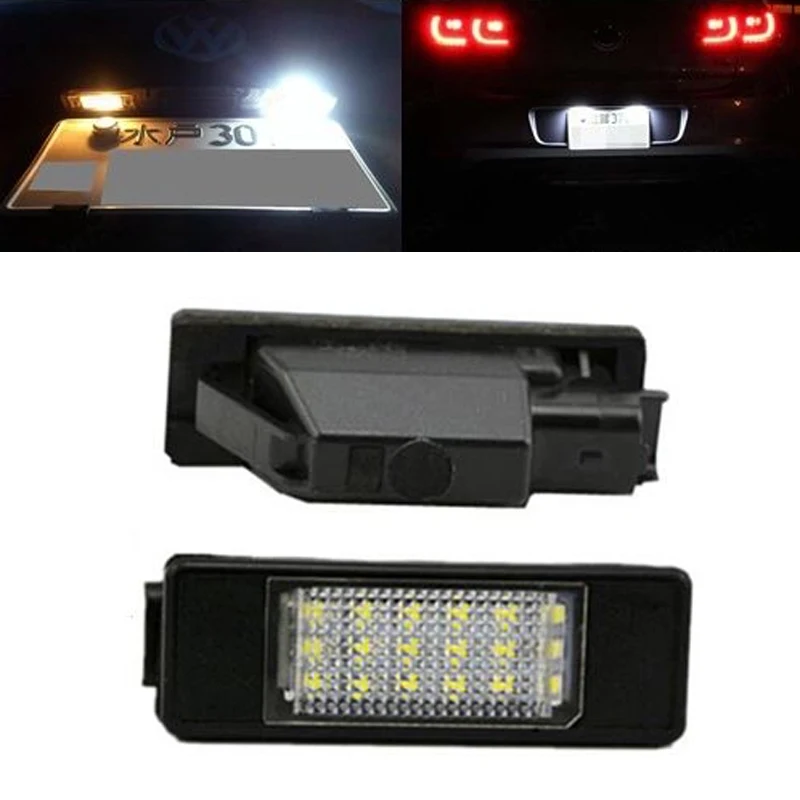 2x Peugeot 508 Bright Xenon White LED Number Plate Upgrade Light Bulbs