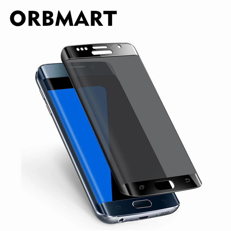 ORBMART, 9 H, полноэкранное покрытие, стекло, анти-защитная пленка, Защитная пленка для samsung Galaxy S7 Edge