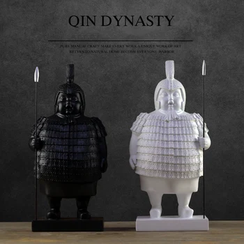 

2pcs Funny Armor Soldiers Resin Crafts Beautifully Guards Resin Home Bookends Decor Cool Stuffs Fine Figure Statue