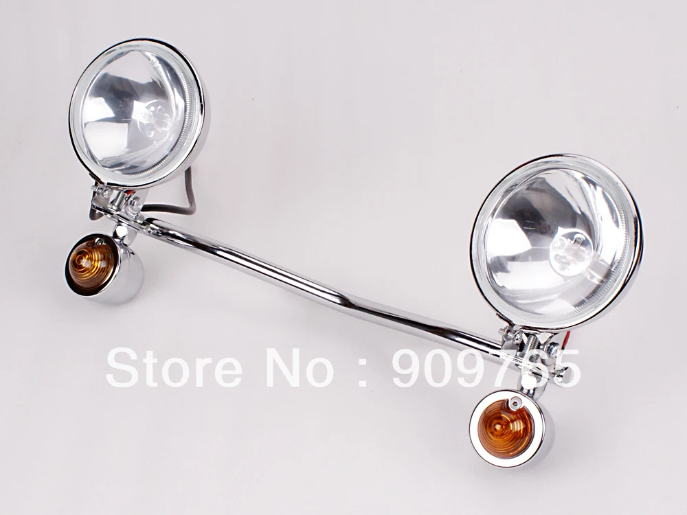 Free Shipping 1 set Amber Driving Turn Signal Lamp Passing SpotLight Lights Bar For Yamaha Road V Star Liner XVS XV 1100 1300 Free Shipping 1 set Amber Driving Turn Signal Lamp Passing SpotLight Lights Bar For Yamaha Road V Star Liner XVS XV 1100 1300