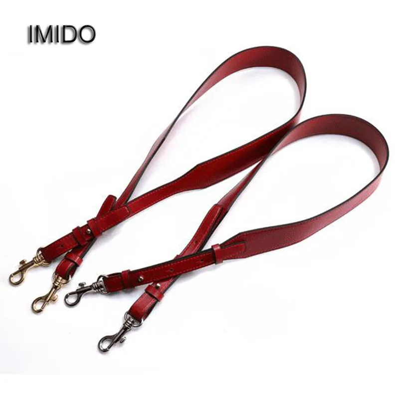 IMIDO, женские сменные ремешки, натуральная кожа, на ремне, сумка, сумки, аксессуары, части для сумок, орнамент, черный, коричневый, STP054