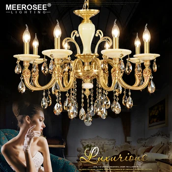 

Good Quality K9 Crystal Chandelier Lighting Modern Hanging Lamps For Restaurant Villa Lustres de Cristal Luminaire Abajur