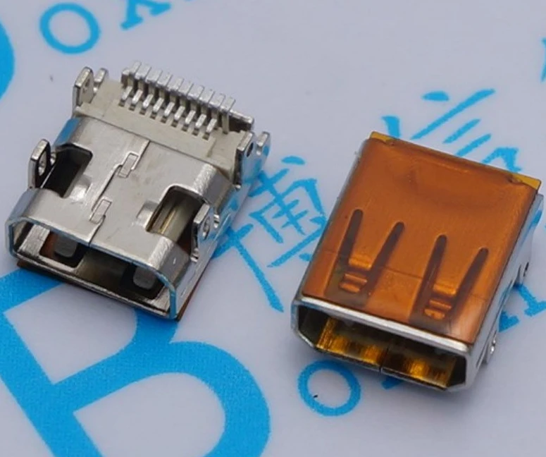 100 шт. маленькие шпильки микро HDMI Мини 19 P миниатюрный внутренний разъем