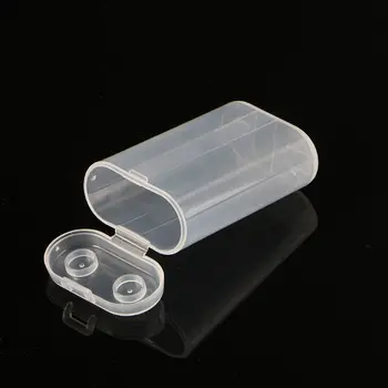 

Durable 5pc 2X18650 Battery Holder Case 18650 Battery Storage Box Rechargeable Battery Power Bank Plastic Cases