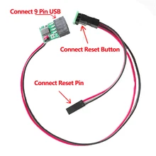 Mllse Внутренний USB сторожевой сброс контроллера часы собака PC stick-Crash/синий Экран автоматически перезапуска БТД горной/ игры