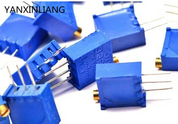 

3296W VR variable resistor 100R-1M,13 valuesX2pcs=26pcs,VR variable resistor Assorted Kit