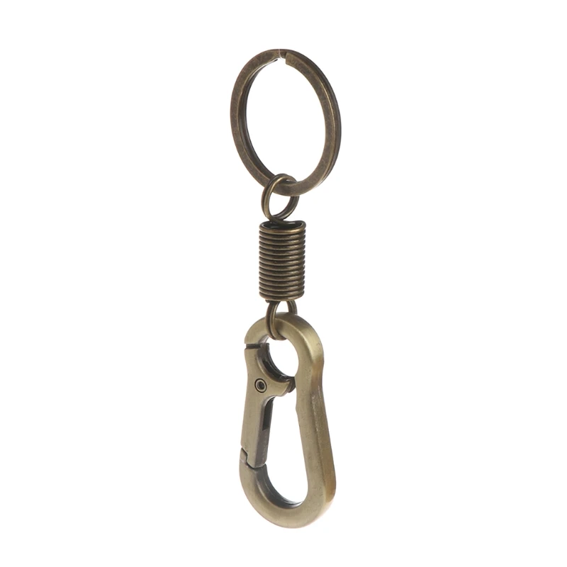 

Carabiner Key Chain Anti Lost Locking Hanging Keychain Retractable Outdoor Tools W20