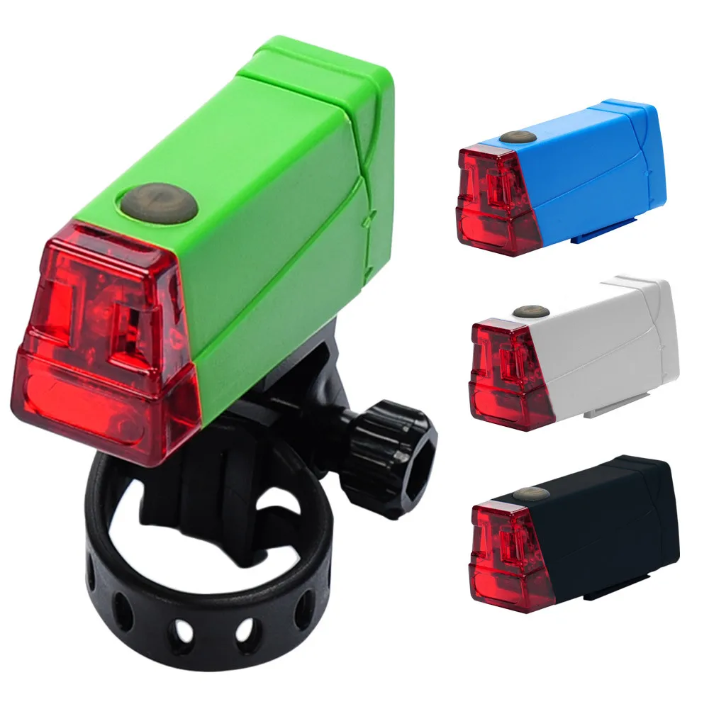 Clearance Leadbike 2017 Mountain Bike Tail Rear Lamp Riding Safety Warning Adjustable Direction bicycle light led 1