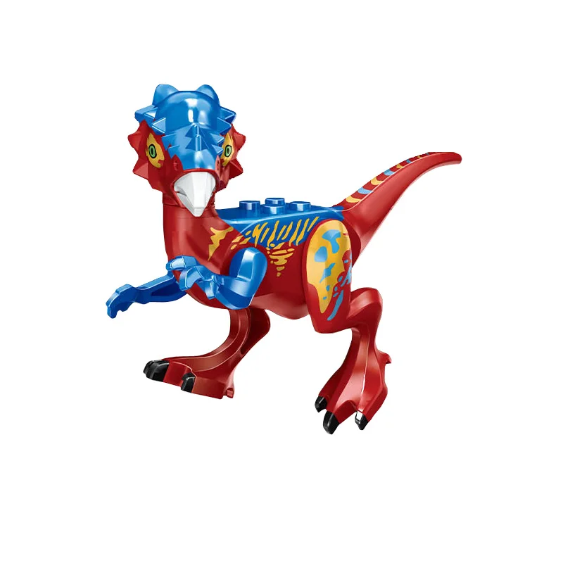Legoings Jurassic Dinosaurs World Park Dinosaur Raptor Protection Zone Building Blocks Set Kids Toys Juguetes Compatible Legoing