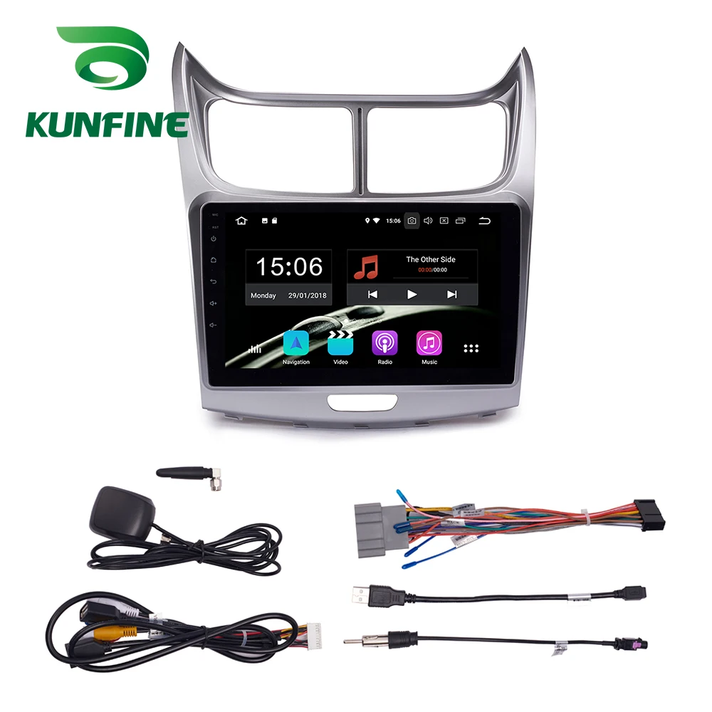 Clearance Android 9.0 Ram 4G Rom 64G PX6 Cortex A72 Car DVD GPS Multimedia Player Car Stereo For Chevrolet SAIL 2004-2013 Radio Headunit 6