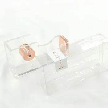 

Brief tape base rose gold tape cutter tape machine clear tape dispenser