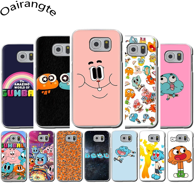 

The Amazing World of Gumball Hard phone case for Samsung S6 S7 Edge S8 S9 S10 Plus S10e Note 8 9 10 M10 M20 M30 M40