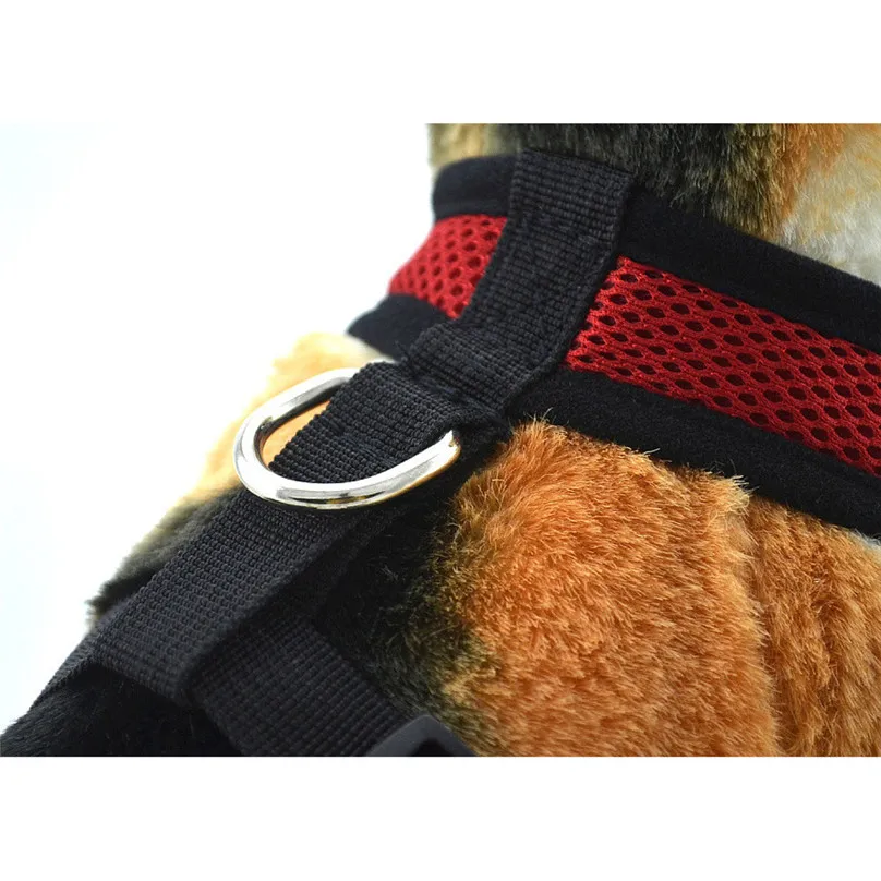 2019 New Strap Vest Adjustable Comfort Soft Breathable Dog Harness Pet Vest Rope Dog Chest Strap Leash Set Collar Leads #25D27 (2)