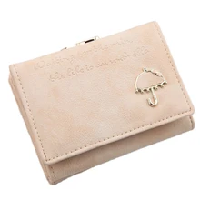 Sacos para as mulheres Botão Da Forma Das Mulheres Embreagem Titular do Cartão Bolsa Curto Carteira Bolsa Presente bolsa feminina