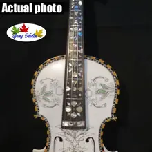 Делюкс Необычные норвежский скрипка 4/4 Скрипки(4*5) профессии концерт#10204