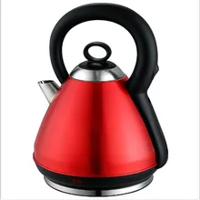 Электрический чайник большого объема Европейский 2.5l электрический чайник для кипячения воды 30 мм круглый изогнутый Большой носик Горячий чайник