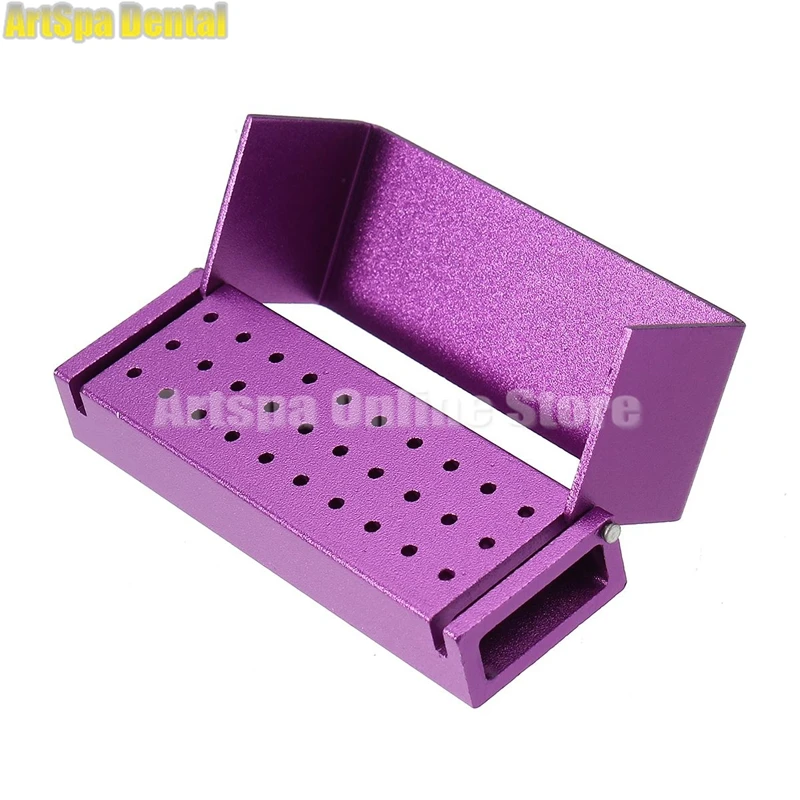 30-Holes-Aluminium-Disinfection-Box-Case-Dental-Burs-Block-Holder-Lab-Equipment-High-Speed-Autoclavable-Dentist (3)