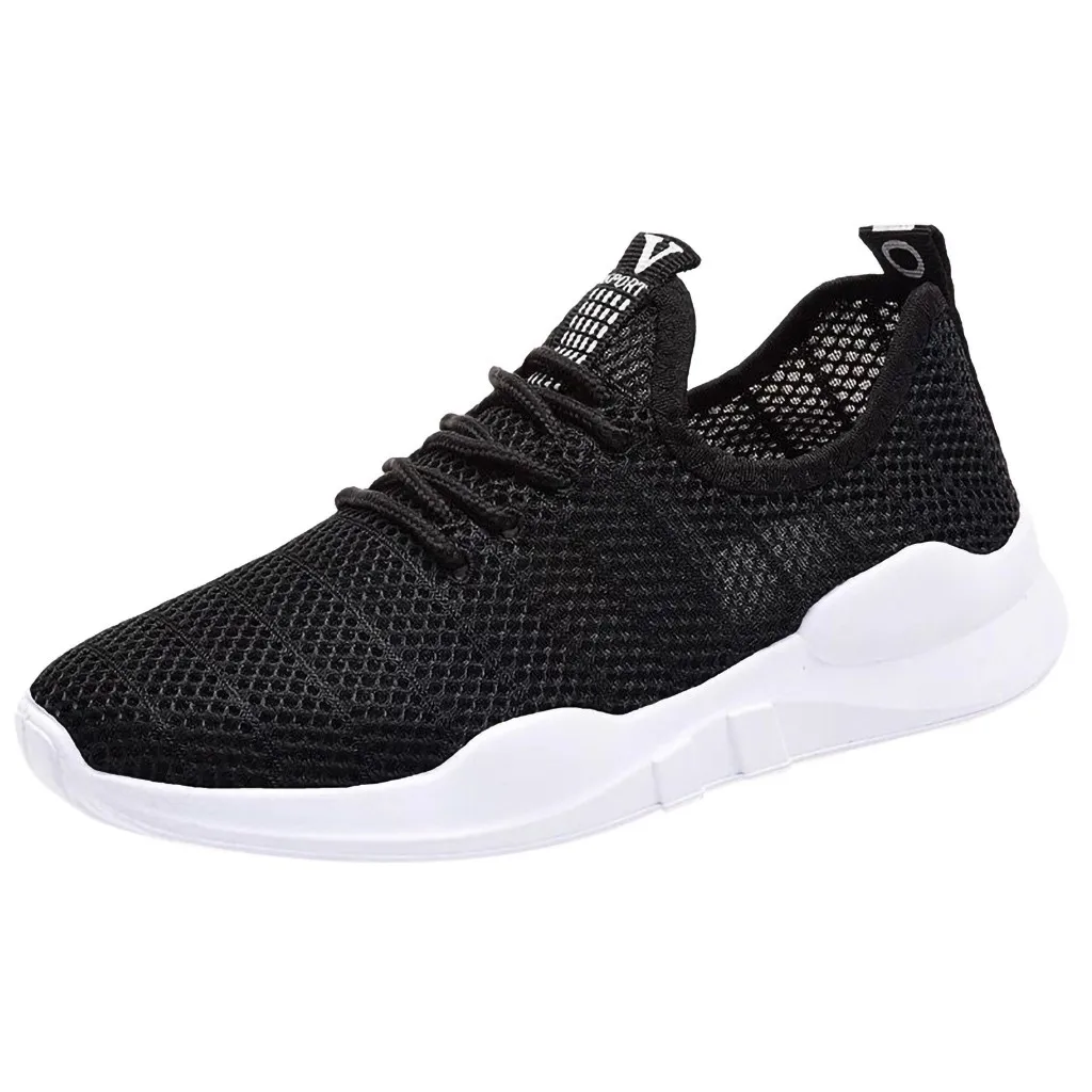 

SAGACE 2019 Summer Simple Solid Color Flat Platform Shoes Women Breathable Mesh Fashion Shoes Women Flats Dropshipping 61414