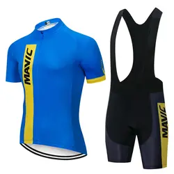 2017 MAVIC Team для мужчин и женщин Велоспорт Джерси комплект одежды весна лето мужчин женщин короткий рукав дышащий