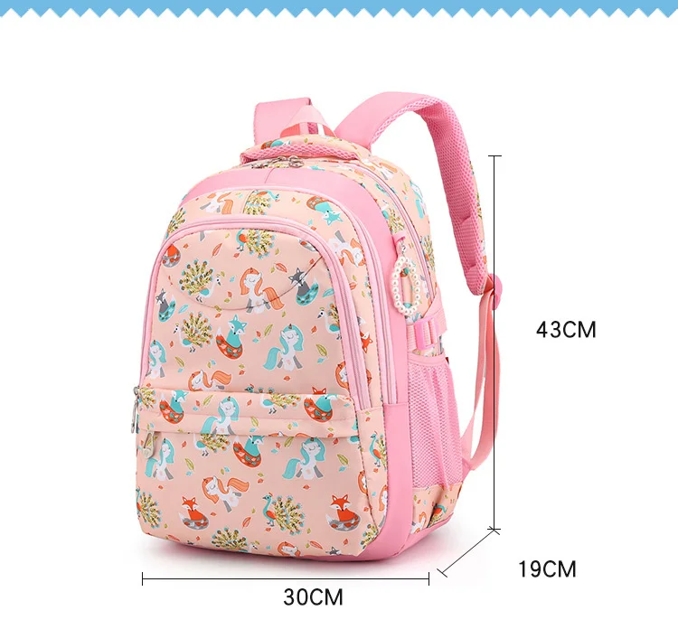 2019 Unicorn School Bags for Teenage Girls Children Back to School Animal Backpacks Pink Cute LightWeight Rucksack Child Satchel (5)