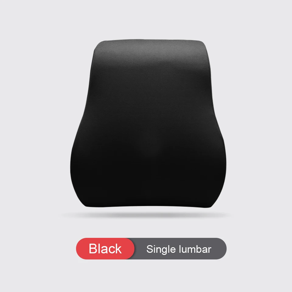 Black support LOEN u-образная супер мягкая Автомобильная подушка для шеи, поддержка автокресла, подголовник из пены с памятью, универсальная поддержка для путешествий, офиса, дома, автомобиля - Цвет: Black support